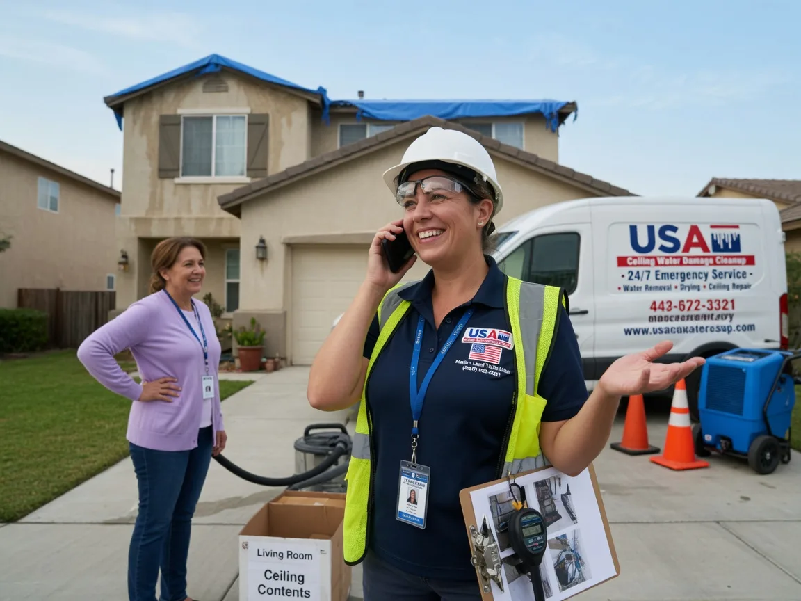 Ceiling Water Damage Restoration Bowdon, ND FAQs